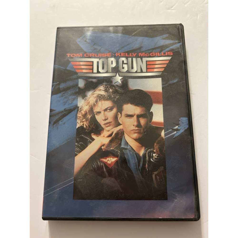 Top Gun DVD, 1986 Fullscreen Widescreen Version Tom Cruise Original